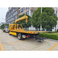 5ton 170HP Flatbed Wrecker with Crane
